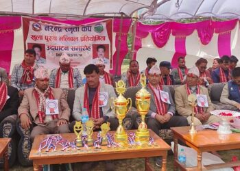 तिलागुफामा नरेन्द्र स्मृति भलिबल कप सुरू